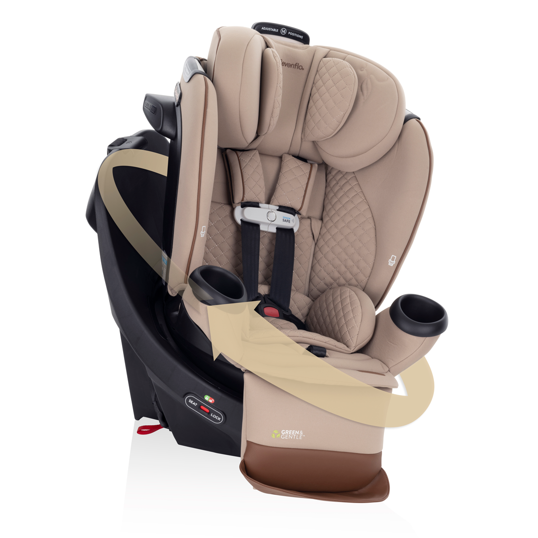 Evenflo Gold Revolve360 Extend 360° Rotating All‑in‑One Car Seat