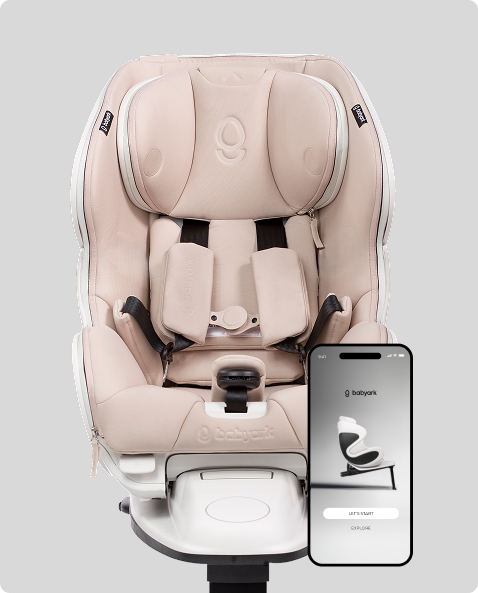 Smart Convertible Car Seat with App Alerts and Premium Comfort