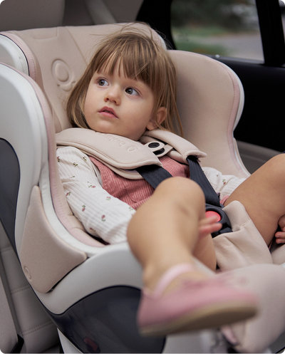 Smart Convertible Car Seat with App Alerts and Premium Comfort