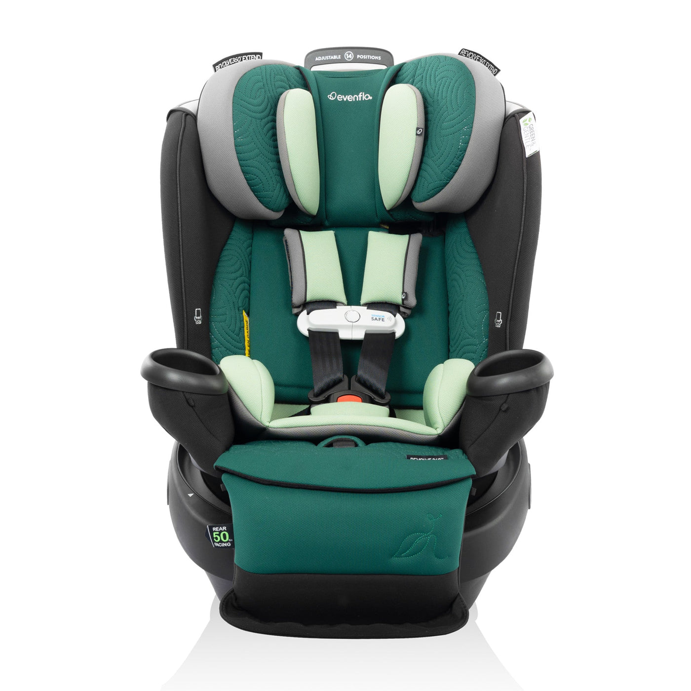 Evenflo Gold Revolve360 Extend 360° Rotating All‑in‑One Car Seat