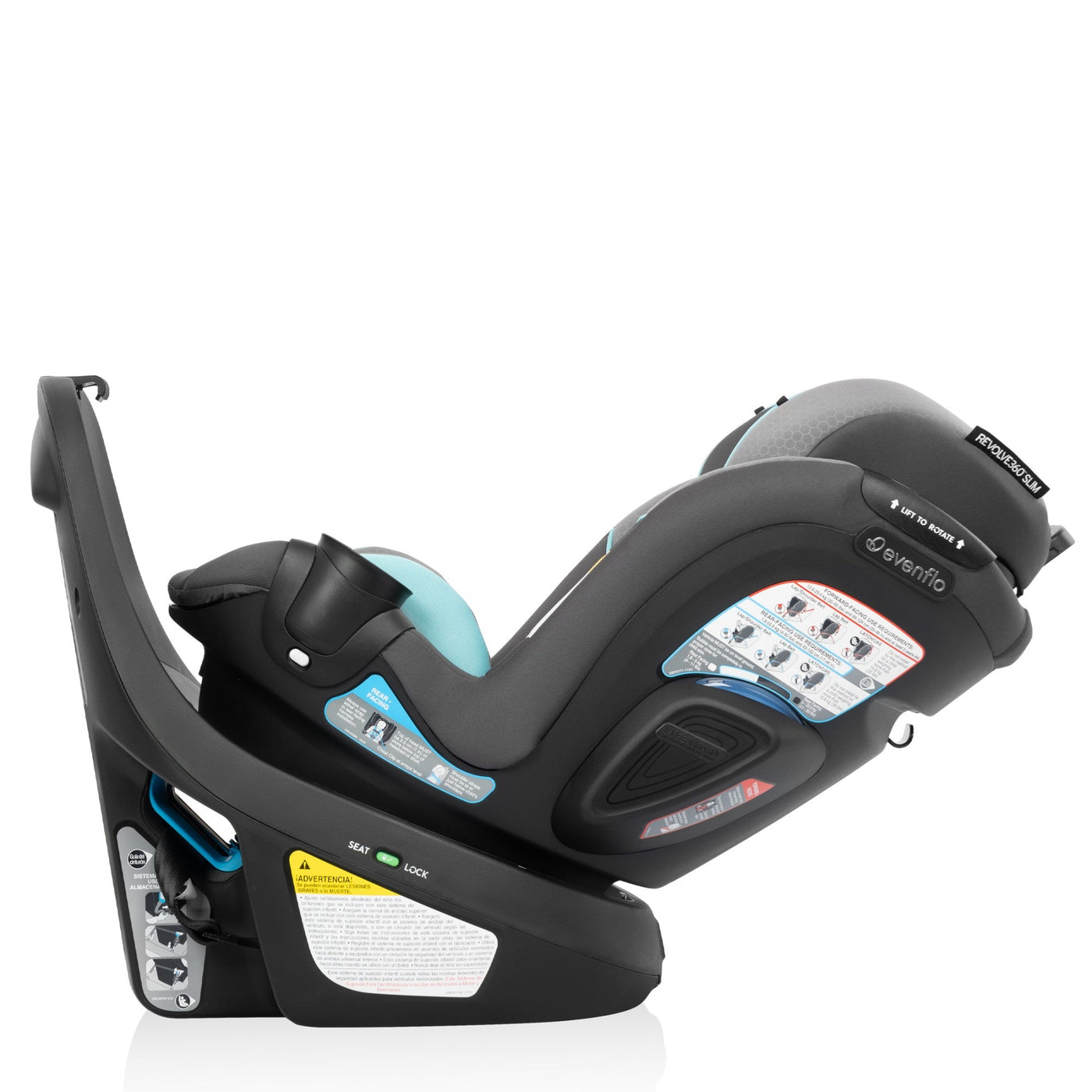 Revolve360 Slim 2-in-1 360° Rotational Convertible Car Seat