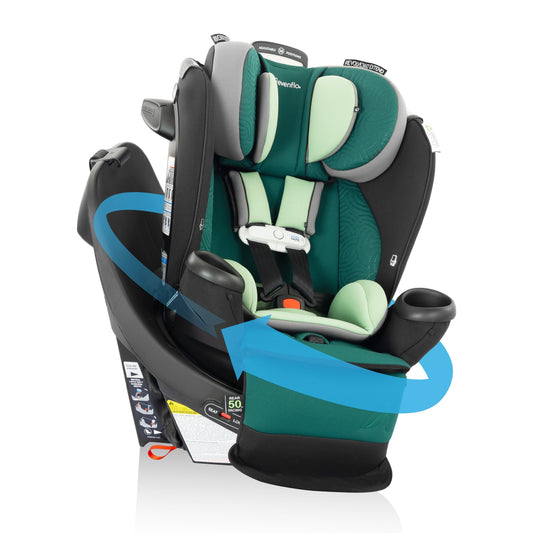 Evenflo Gold Revolve360 Extend 360° Rotating All‑in‑One Car Seat