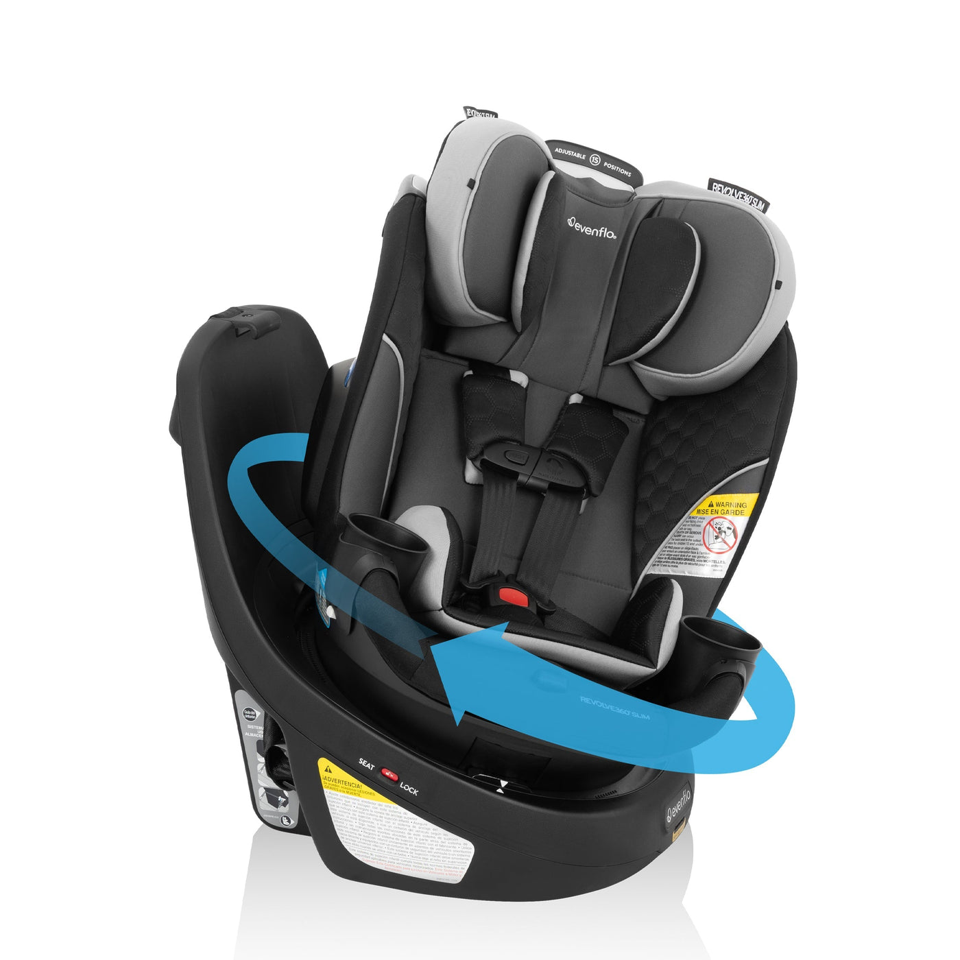 Revolve360 Slim 2-in-1 360° Rotational Convertible Car Seat
